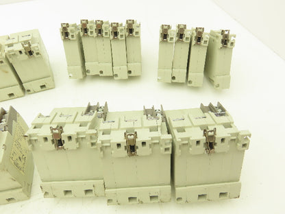 Fuji Electric Circuit Breakers AC/DC | 1/3/5A | 1/2/3-Pole | Mixed Lot of 30