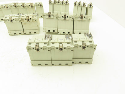 Fuji Electric Circuit Breakers AC/DC | 1/3/5A | 1/2/3-Pole | Mixed Lot of 30