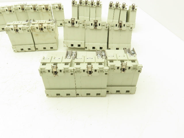 Fuji Electric Circuit Breakers AC/DC | 1/3/5A | 1/2/3-Pole | Mixed Lot of 30