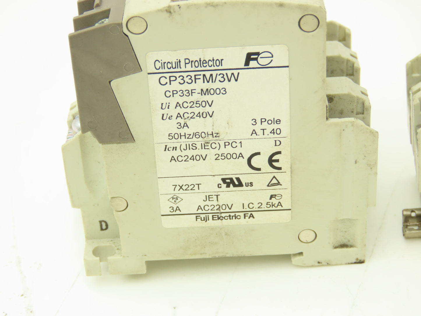 Fuji Electric Circuit Breakers AC/DC | 1/3/5A | 1/2/3-Pole | Mixed Lot of 30