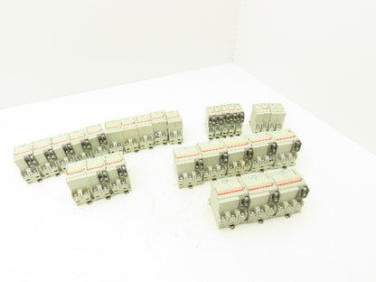 Fuji Electric Circuit Breakers AC/DC | 1/3/5A | 1/2/3-Pole | Mixed Lot of 30