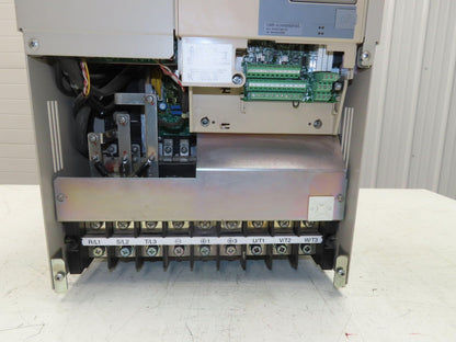 Yaskawa CIMR-AU4A0088FAA AC Drive 60HP 380-480V 3PH In 0-480VAC 0-400Hz 88A Out