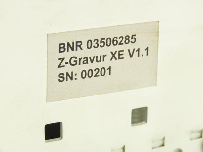 Intermas BNR 03506285 CPU Slot Rack Chassis Gravure Cylinder HELL Engraving