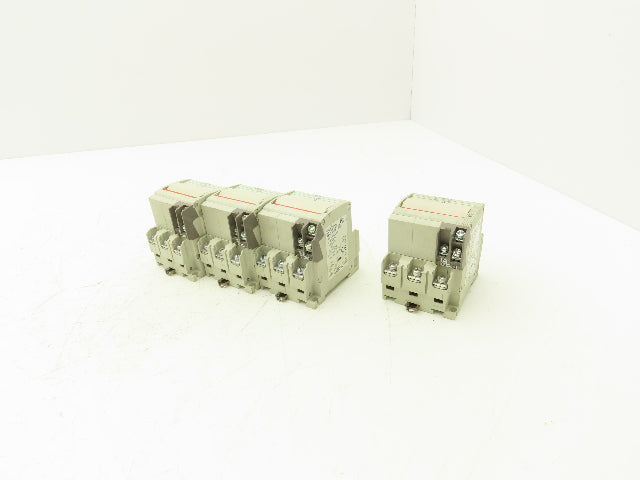 Fuji Electric CP33FM/15W CP33FS/20W AC Circuit Breakers 15/20A 3-Pole Lot of 4