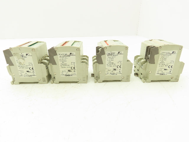 Fuji Electric CP33FM/15W CP33FS/20W AC Circuit Breakers 15/20A 3-Pole Lot of 4