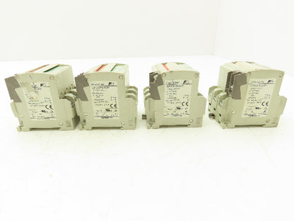 Fuji Electric CP33FM/15W CP33FS/20W AC Circuit Breakers 15/20A 3-Pole Lot of 4