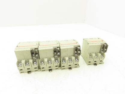 Fuji Electric CP33FM/15W CP33FS/20W AC Circuit Breakers 15/20A 3-Pole Lot of 4