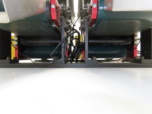 NKE 6"x 22" Double Belt Conveyor Small Parts Slow Feed Chute 220V 1FPM