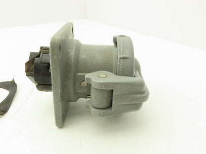 Killark Electric VR3034 Covered Plug 3-Wire 4-Pole 30A 600VAC 250VDC