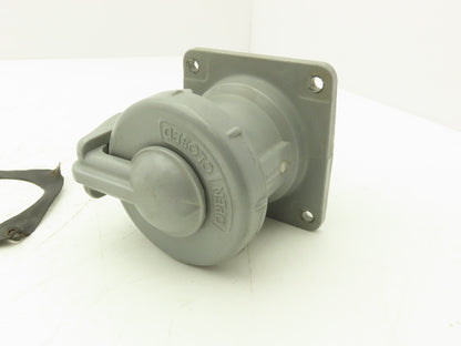 Killark Electric VR3034 Covered Plug 3-Wire 4-Pole 30A 600VAC 250VDC