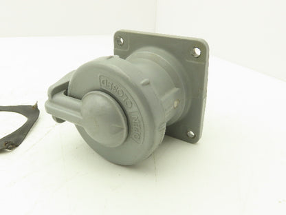 Killark Electric VR3034 Covered Plug 3-Wire 4-Pole 30A 600VAC 250VDC