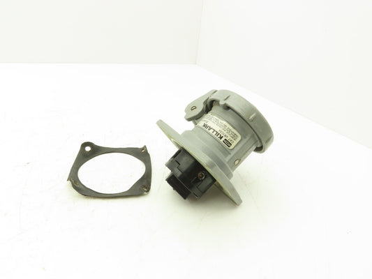 Killark Electric VR3034 Covered Plug 3-Wire 4-Pole 30A 600VAC 250VDC