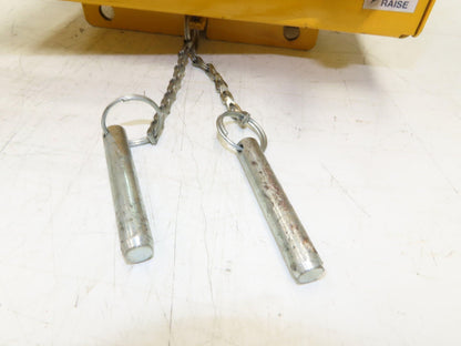 Miller 8442/65 Manhandler Manrated 350lbs Work Winch 65' SS Cable Confined Space