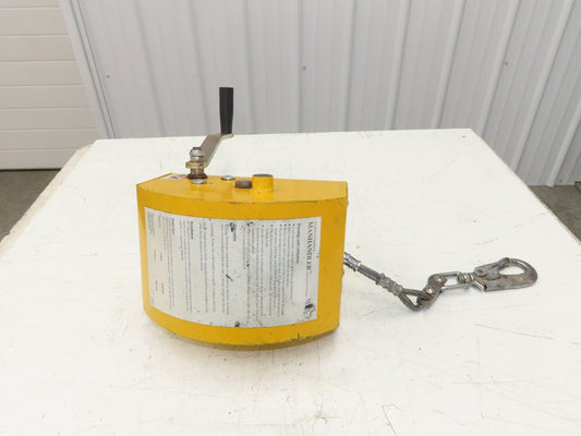 Miller 8442/65 Manhandler Manrated 350lbs Work Winch 65' SS Cable Confined Space