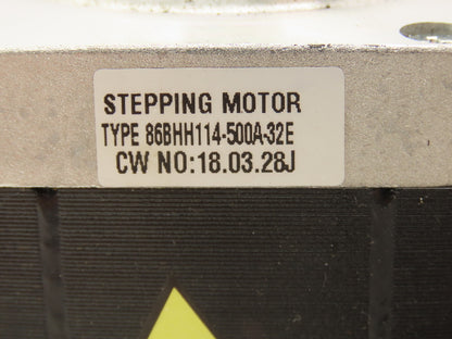 Chuangwei Motor 86BHH114-500A-32E Stepper Motor 2PH 5A 1/2" Shaft 4.33 Ft-Lb
