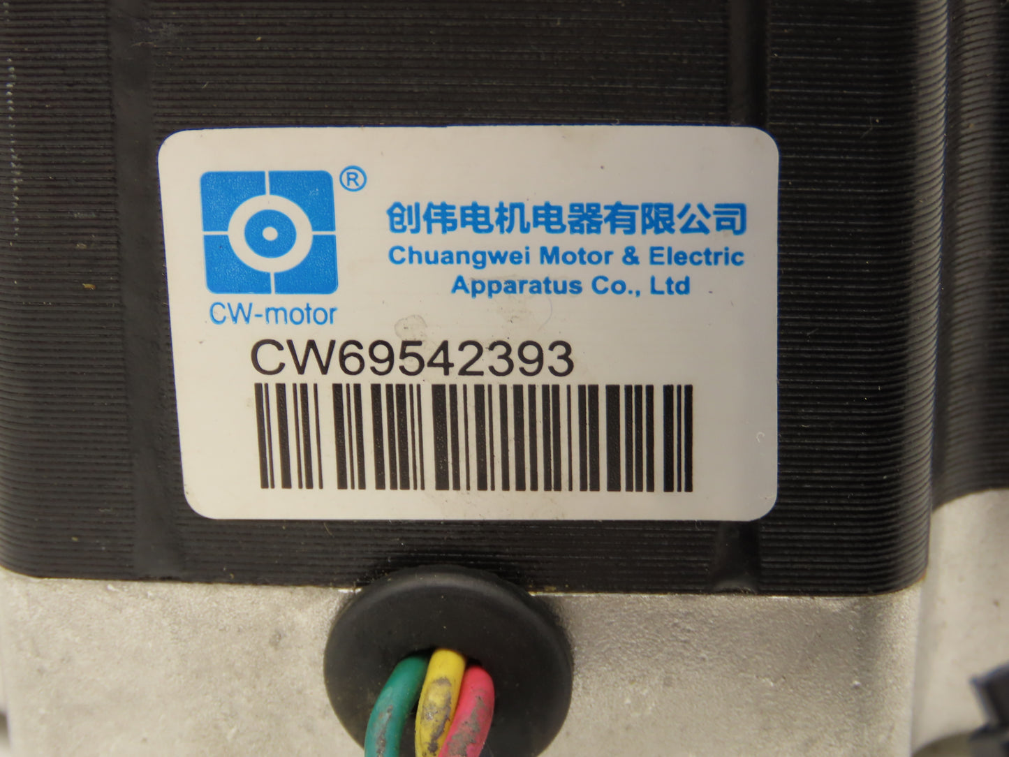 Chuangwei Motor 86BHH114-500A-32E Stepper Motor 2PH 5A 1/2" Shaft 4.33 Ft-Lb