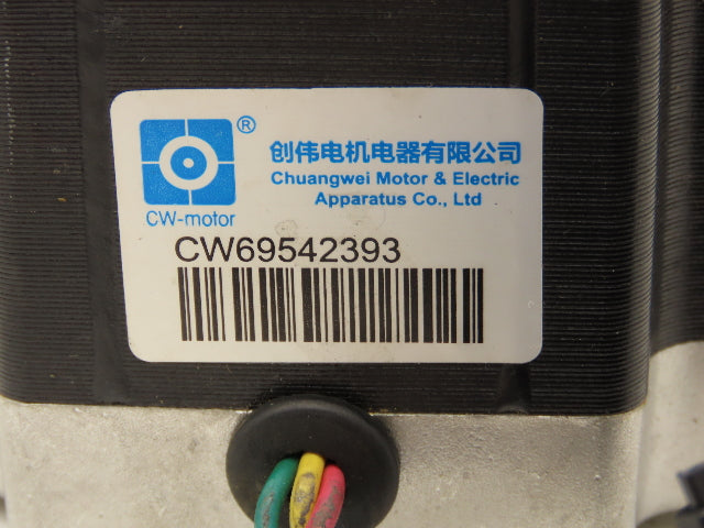 Chuangwei Motor 86BHH114-500A-32E Stepper Motor 2PH 5A 1/2" Shaft 4.33 Ft-Lb