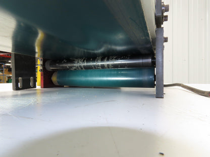 NKE 12"x 33" Small Parts Conveyor Low Profile Flat Belt Slow Feed 220V 1FPM