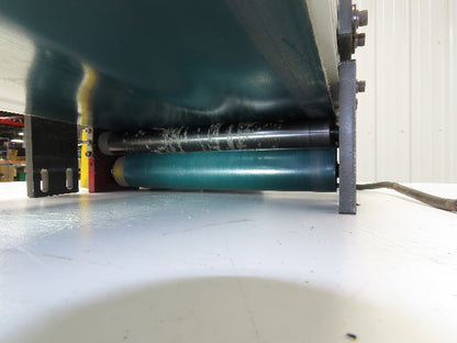 NKE 12"x 33" Small Parts Conveyor Low Profile Flat Belt Slow Feed 220V 1FPM