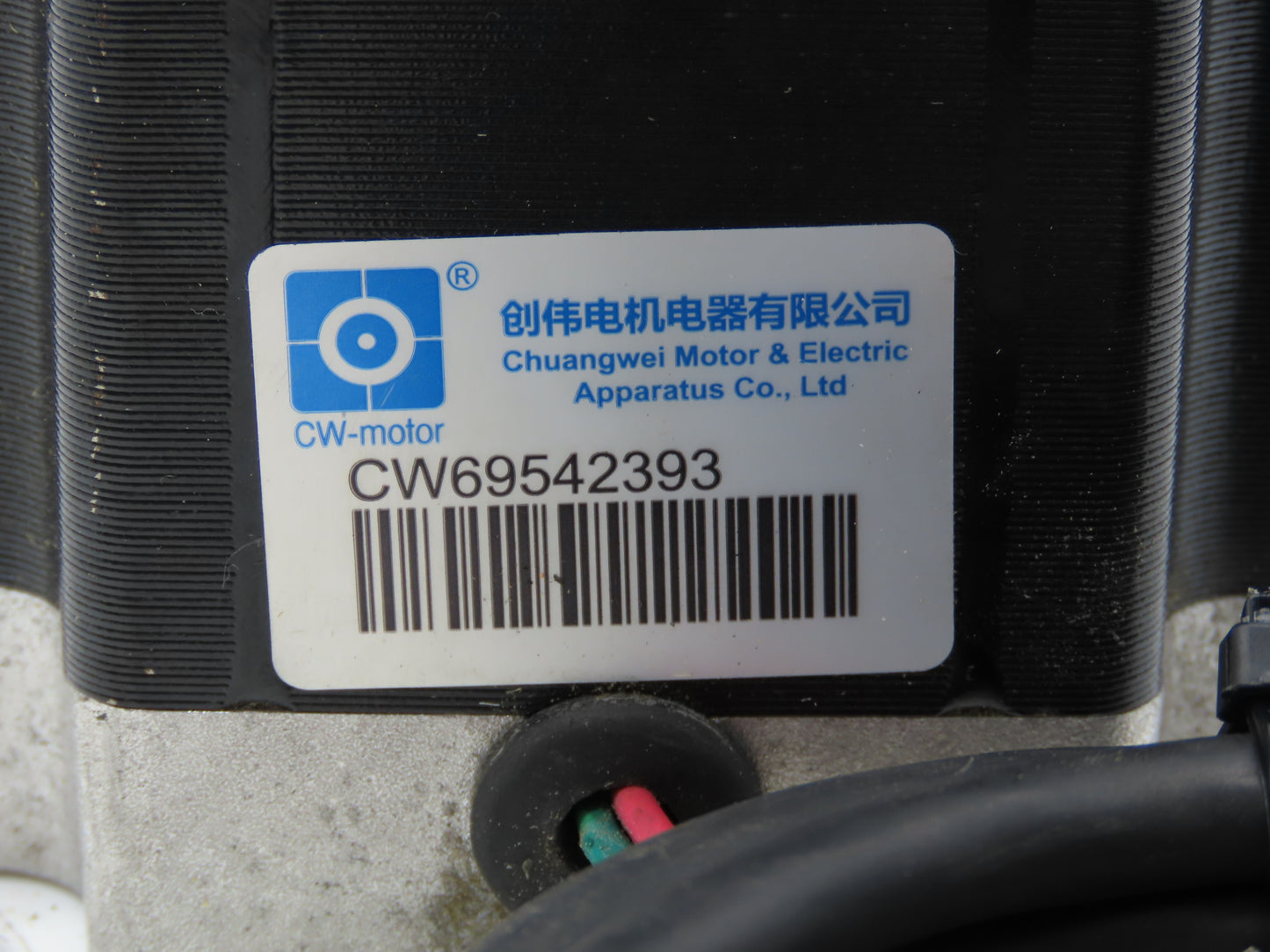 Chuangwei Motor 86BHH150-400B-32J Stepper Motor 2PH 5A 1/2" Shaft 4.4 Ft-Lb