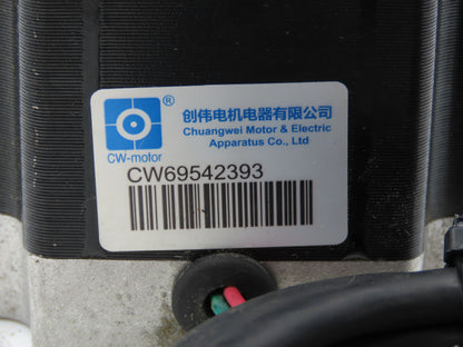 Chuangwei Motor 86BHH150-400B-32J Stepper Motor 2PH 5A 1/2" Shaft 4.4 Ft-Lb