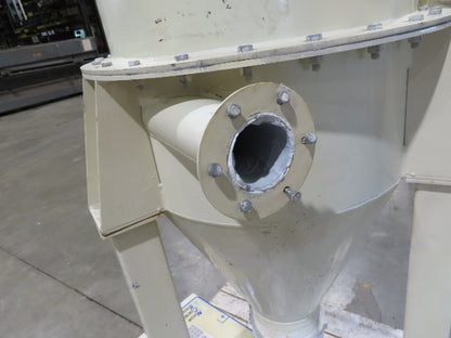 Nucon 60 Gallon Cyclone Dust Collector Baghouse Receiver Blowoff 36" Filters