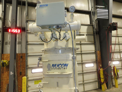 Nucon 60 Gallon Cyclone Dust Collector Baghouse Receiver Blowoff 36" Filters