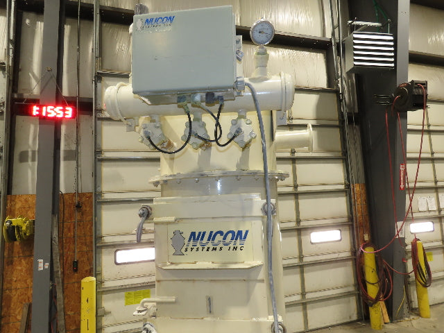 Nucon 60 Gallon Cyclone Dust Collector Baghouse Receiver Blowoff 36" Filters