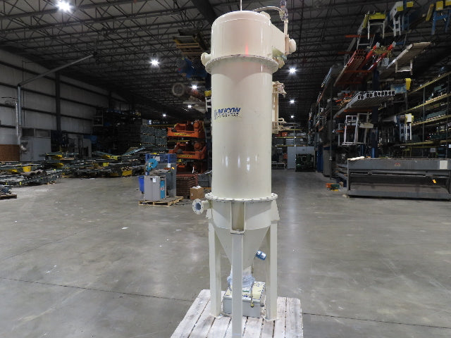 Nucon 60 Gallon Cyclone Dust Collector Baghouse Receiver Blowoff 36" Filters