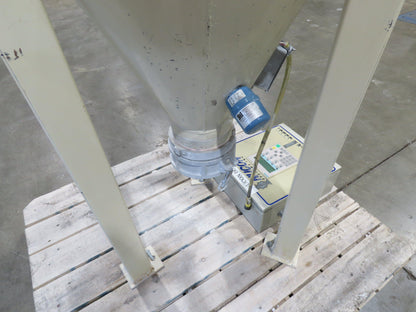 Nucon 60 Gallon Cyclone Dust Collector Baghouse Receiver Blowoff 36" Filters