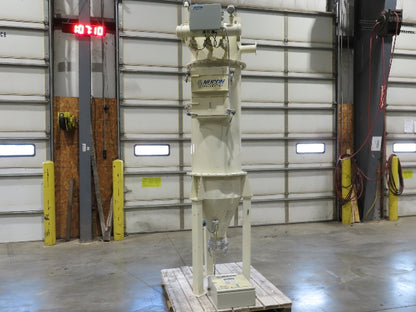 Nucon 60 Gallon Cyclone Dust Collector Baghouse Receiver Blowoff 36" Filters