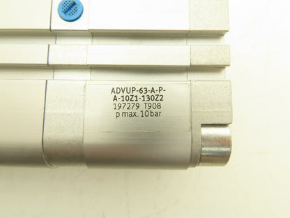 Festo ADVUP-63-A-P-A-10Z1-130Z2 Air Cylinder 63mmBore 10x130mm 2-Position Stroke
