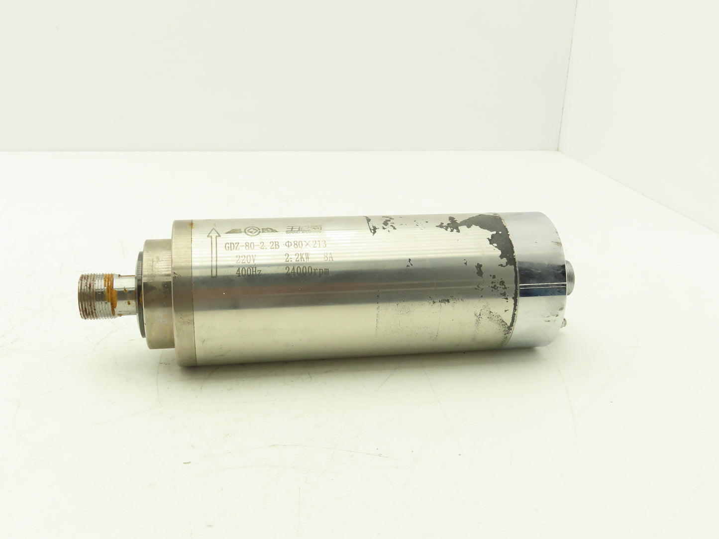 GDZ-80-2-2B Water Cooled Milling Motor 220V 400Hz 24000 RPM 2.2kW 8A