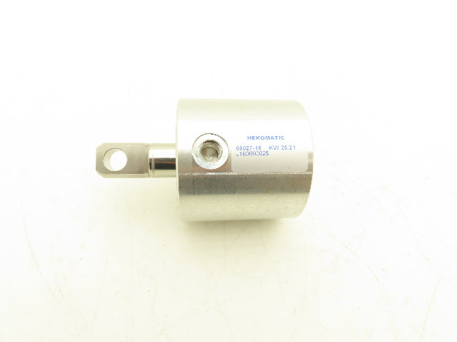 Hekomatic 00027-18 KW 25.21 Round Air Cylinder 60mm Bore 15mm Stroke J180600025