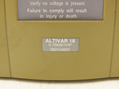 Square D Telemecanique ATV18U18N4 Variable AC Drive VFD 1Hp 460V 3PH Lot of 6