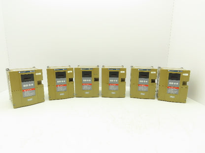 Square D Telemecanique ATV18U18N4 Variable AC Drive VFD 1Hp 460V 3PH Lot of 6
