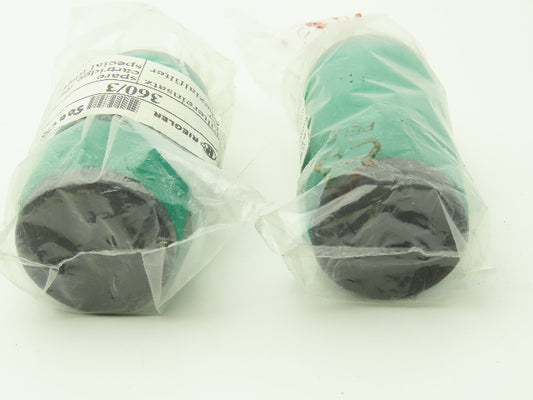 Riegler 360/3 Compressed Air Filter Element 1/2" Green  Lot of 2