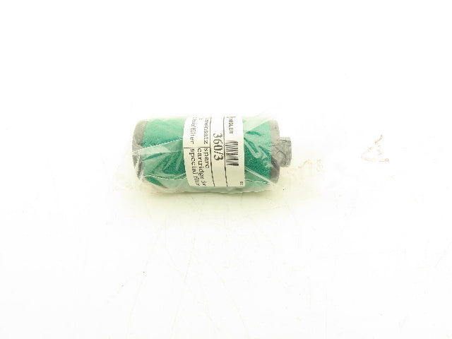 Riegler 360/3 Compressed Air Filter Element 1/2" Green  Lot of 2