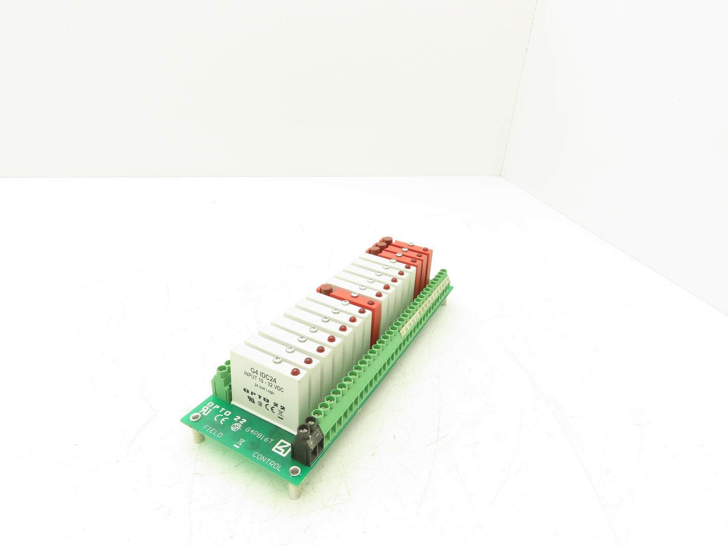 Opto 22 G4PB16T I/O Module Rack Fuse Terminal Strip 16-Channel Control Board