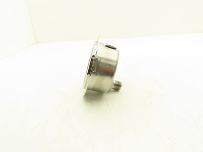 NoShok 40-510-1000 4" Stainless Pressure Gauge 1000 PSI Oil Filled 1/2" NPT