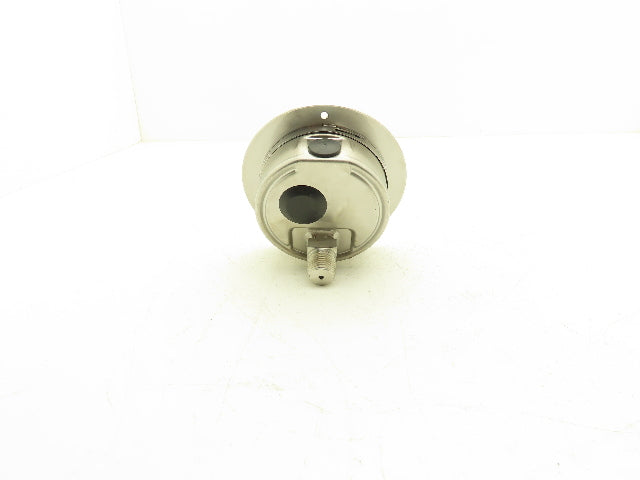 NoShok 40-510-1000 4" Stainless Pressure Gauge 1000 PSI Oil Filled 1/2" NPT