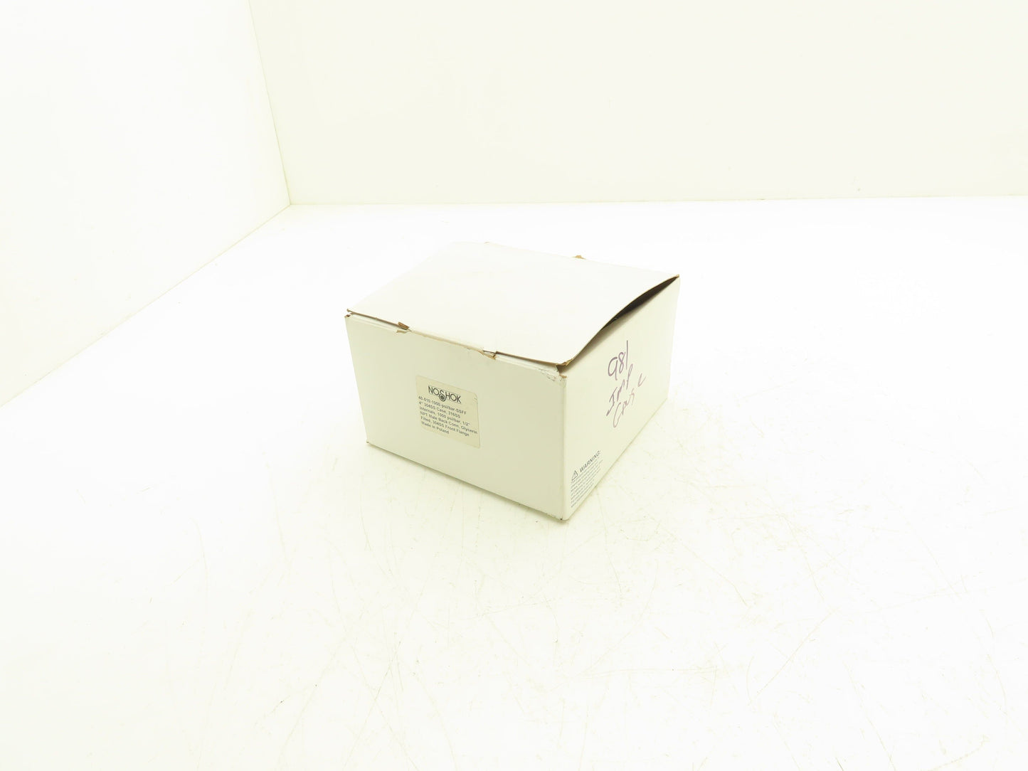 NoShok 40-510-1000 4" Stainless Pressure Gauge 1000 PSI Oil Filled 1/2" NPT