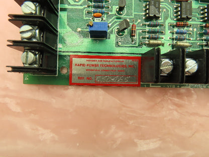Rapid Power Technologies C50465 Terminal Control Board