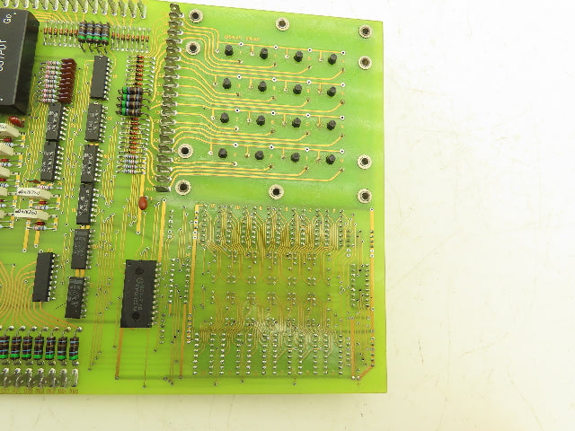 Max Datwyler EM 601 Print Display Operator Panel Board Keypad -Missing 1 key-