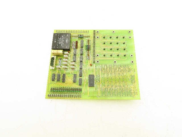 Max Datwyler EM 601 Print Display Operator Panel Board Keypad -Missing 1 key-