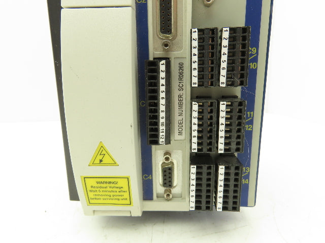 Kollmorgen SC1R06260 ServoStar SC AC Servo Motor Drive 115/230VAC 1/3PH 2.2kVA