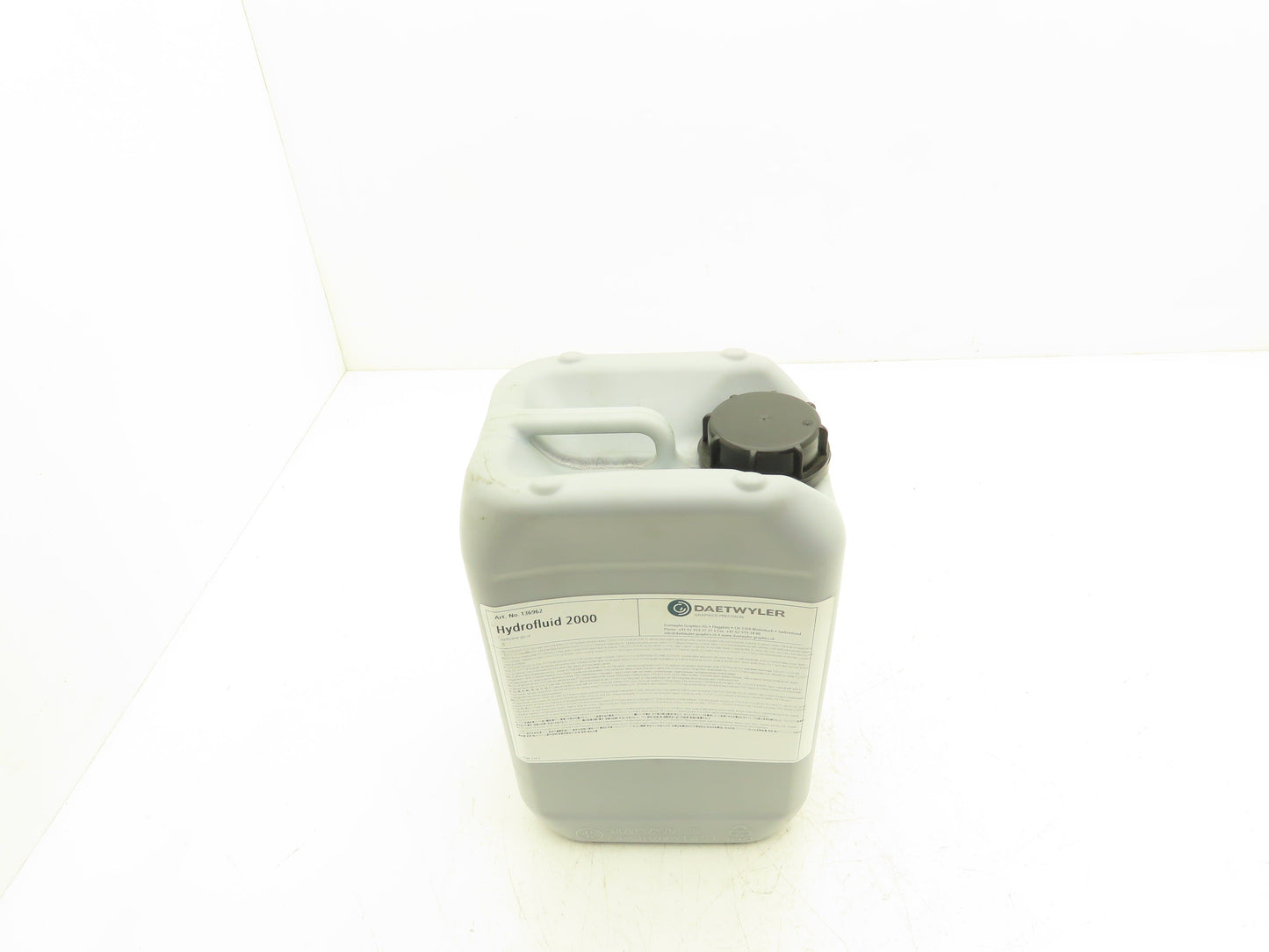 Daetwyler Hydrofluid 2000 Liquid Diethylene Glycol 1.5 Gallon