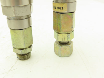IFM Efector PN3021 Electronic Pressure Sensor Monitor 1/4" NPT 250bar Lot of 2