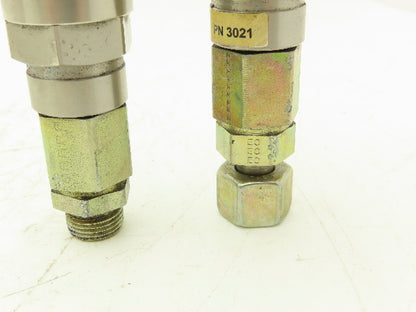 IFM Efector PN3021 Electronic Pressure Sensor Monitor 1/4" NPT 250bar Lot of 2