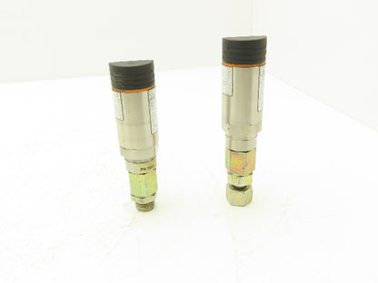 IFM Efector PN3021 Electronic Pressure Sensor Monitor 1/4" NPT 250bar Lot of 2